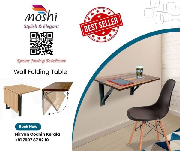 wall folding table image