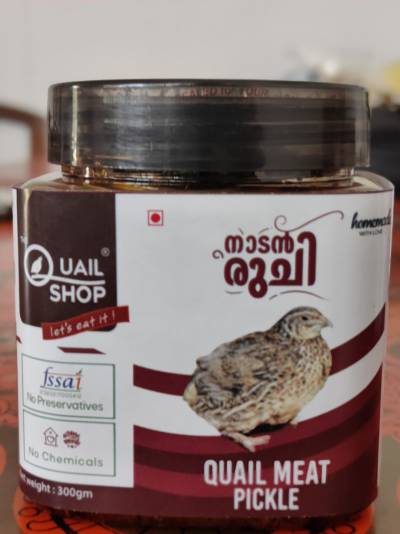 quail meat pickle image