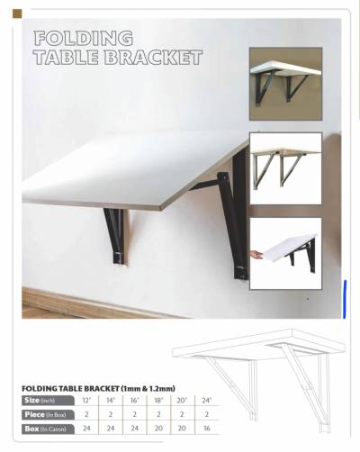 folding wall table image